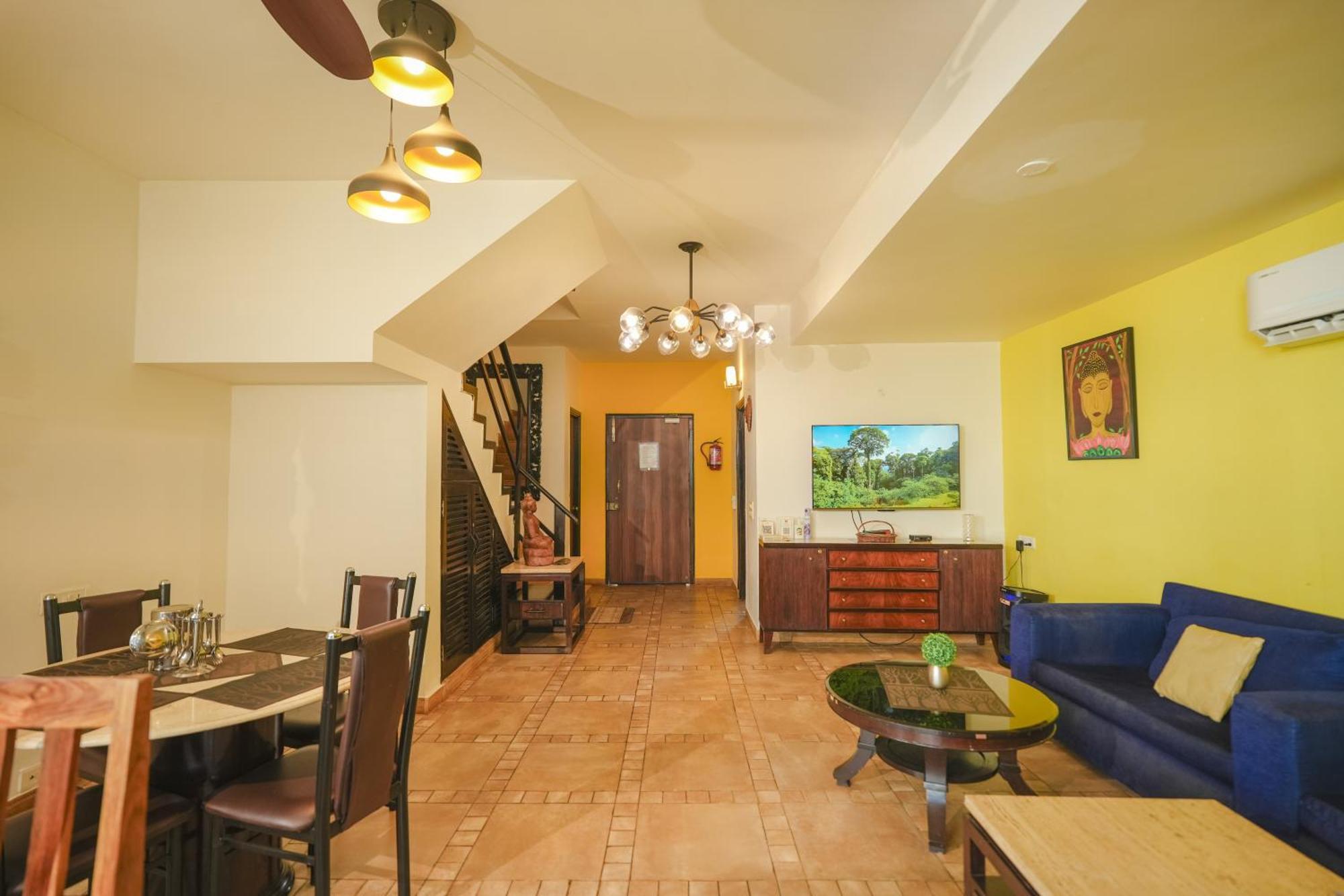 Villa M - Jia 3- 3Bhk In Candolim, Pool Facing, Near Beach, Breakfast Included Buitenkant foto