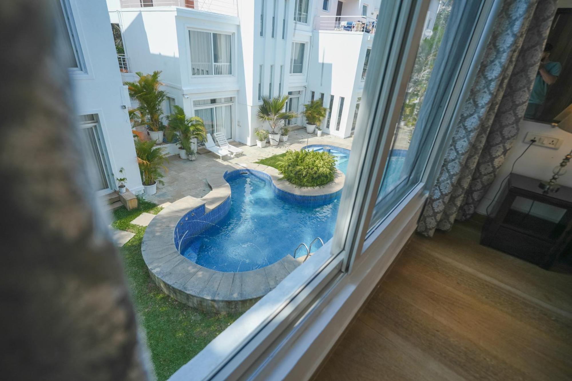 Villa M - Jia 3- 3Bhk In Candolim, Pool Facing, Near Beach, Breakfast Included Buitenkant foto