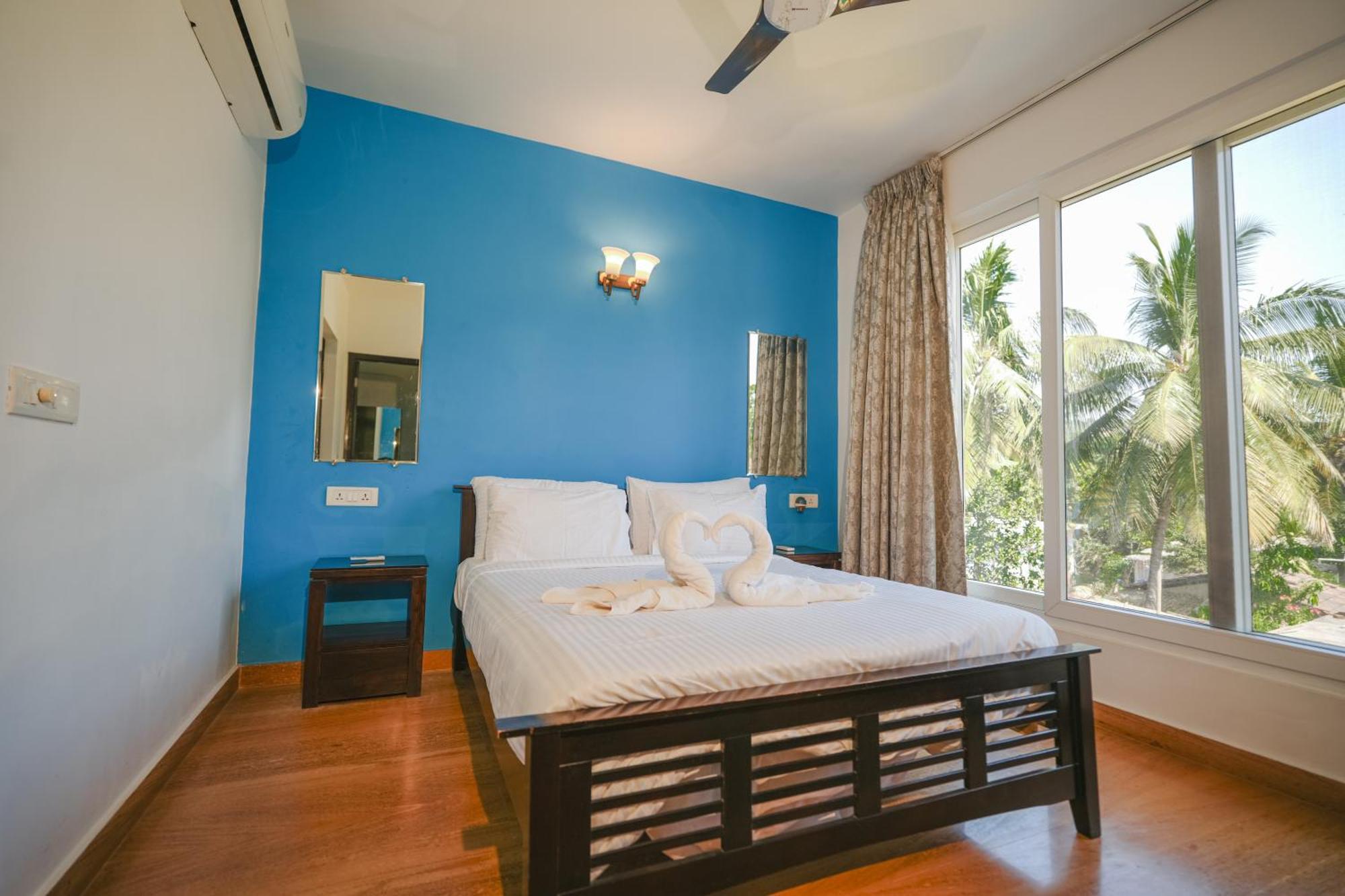 Villa M - Jia 3- 3Bhk In Candolim, Pool Facing, Near Beach, Breakfast Included Buitenkant foto