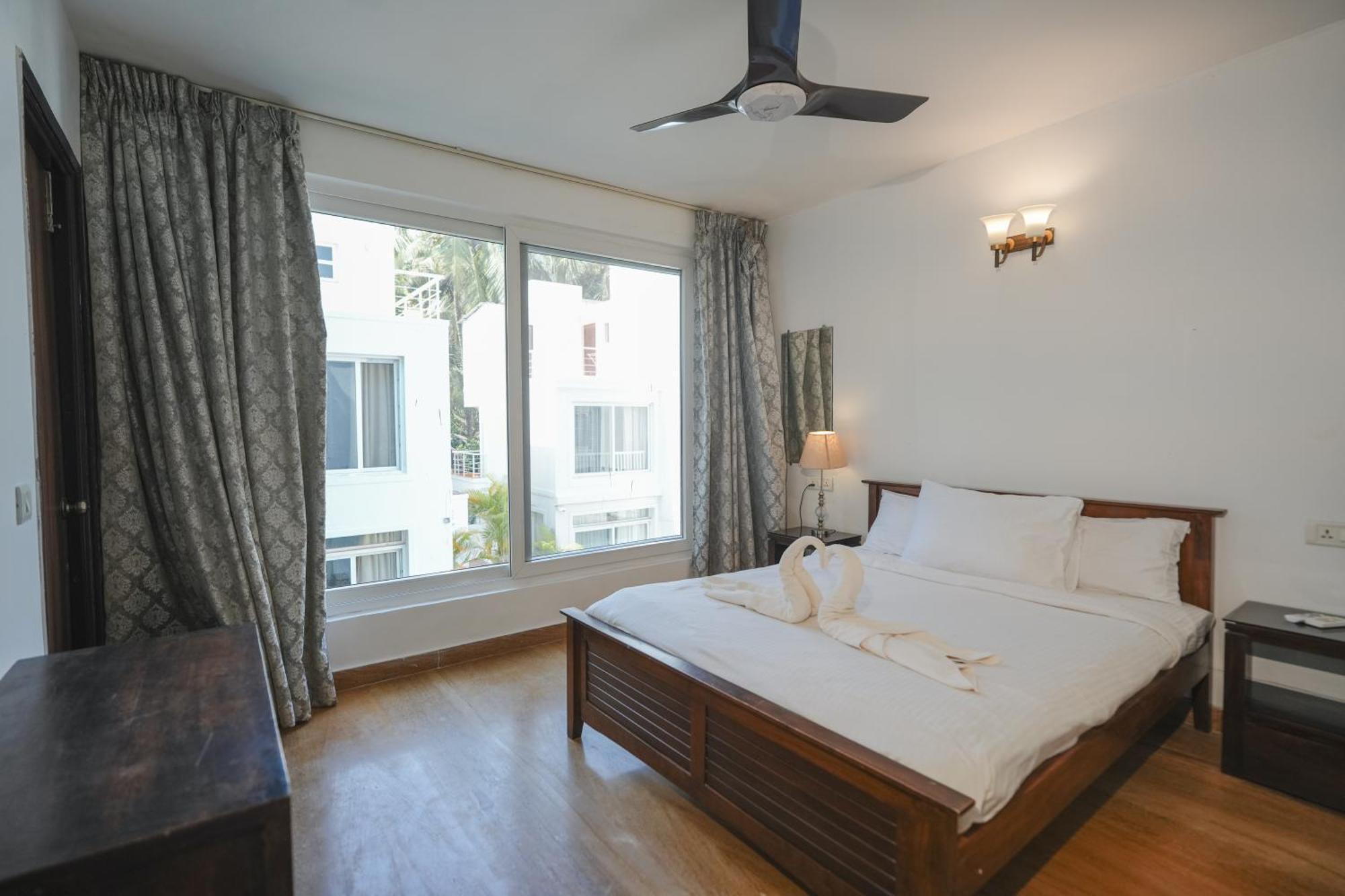 Villa M - Jia 3- 3Bhk In Candolim, Pool Facing, Near Beach, Breakfast Included Buitenkant foto
