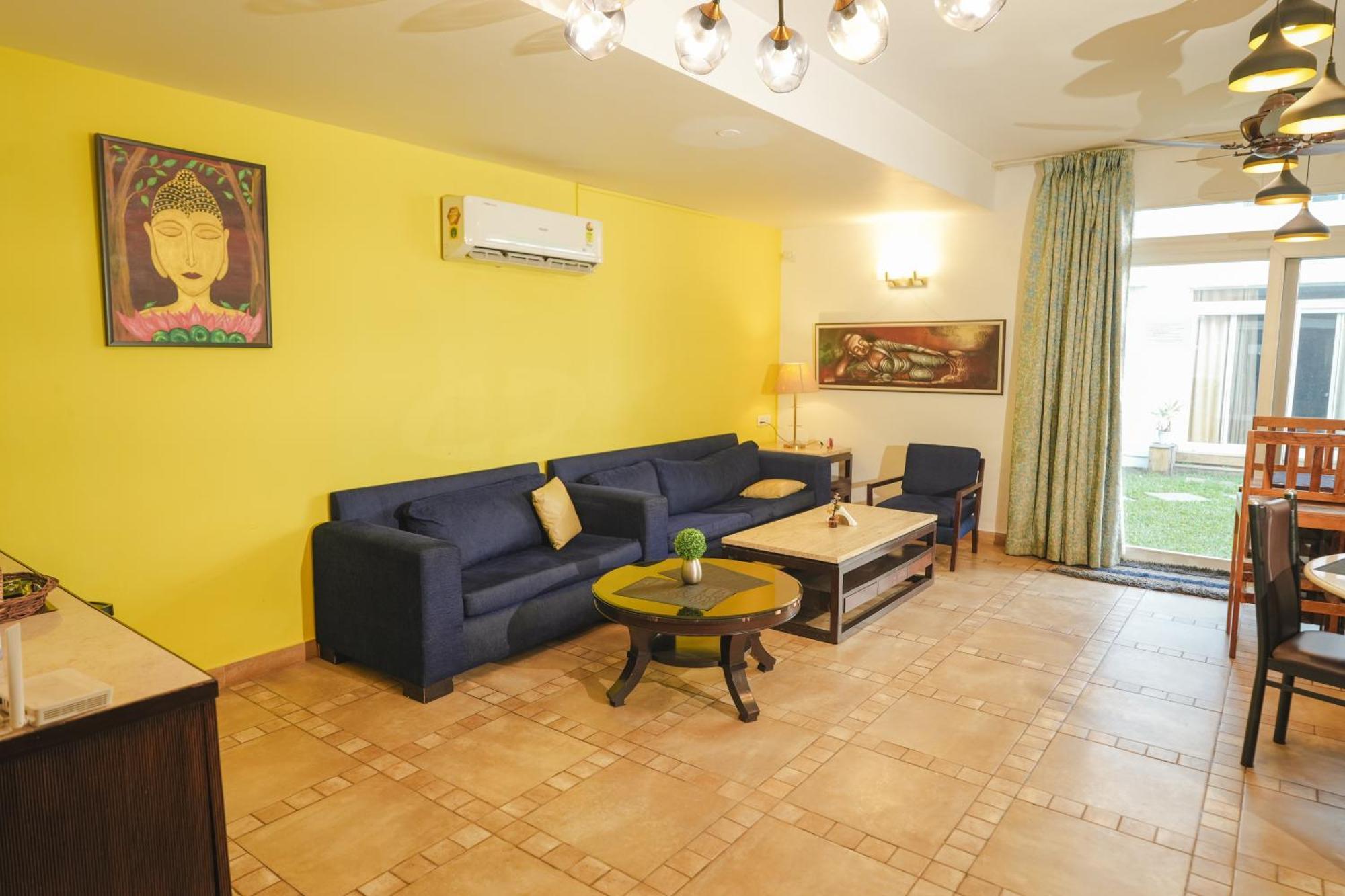 Villa M - Jia 3- 3Bhk In Candolim, Pool Facing, Near Beach, Breakfast Included Buitenkant foto
