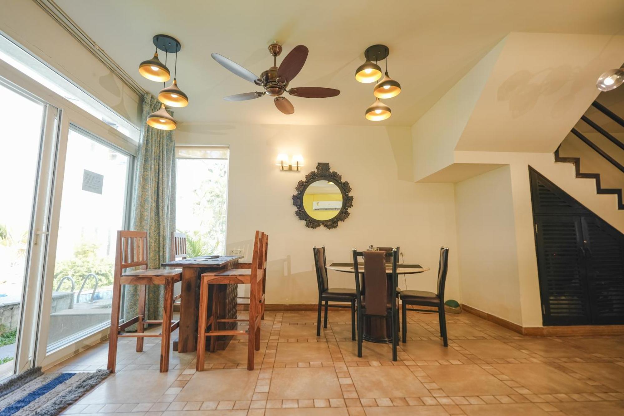 Villa M - Jia 3- 3Bhk In Candolim, Pool Facing, Near Beach, Breakfast Included Buitenkant foto