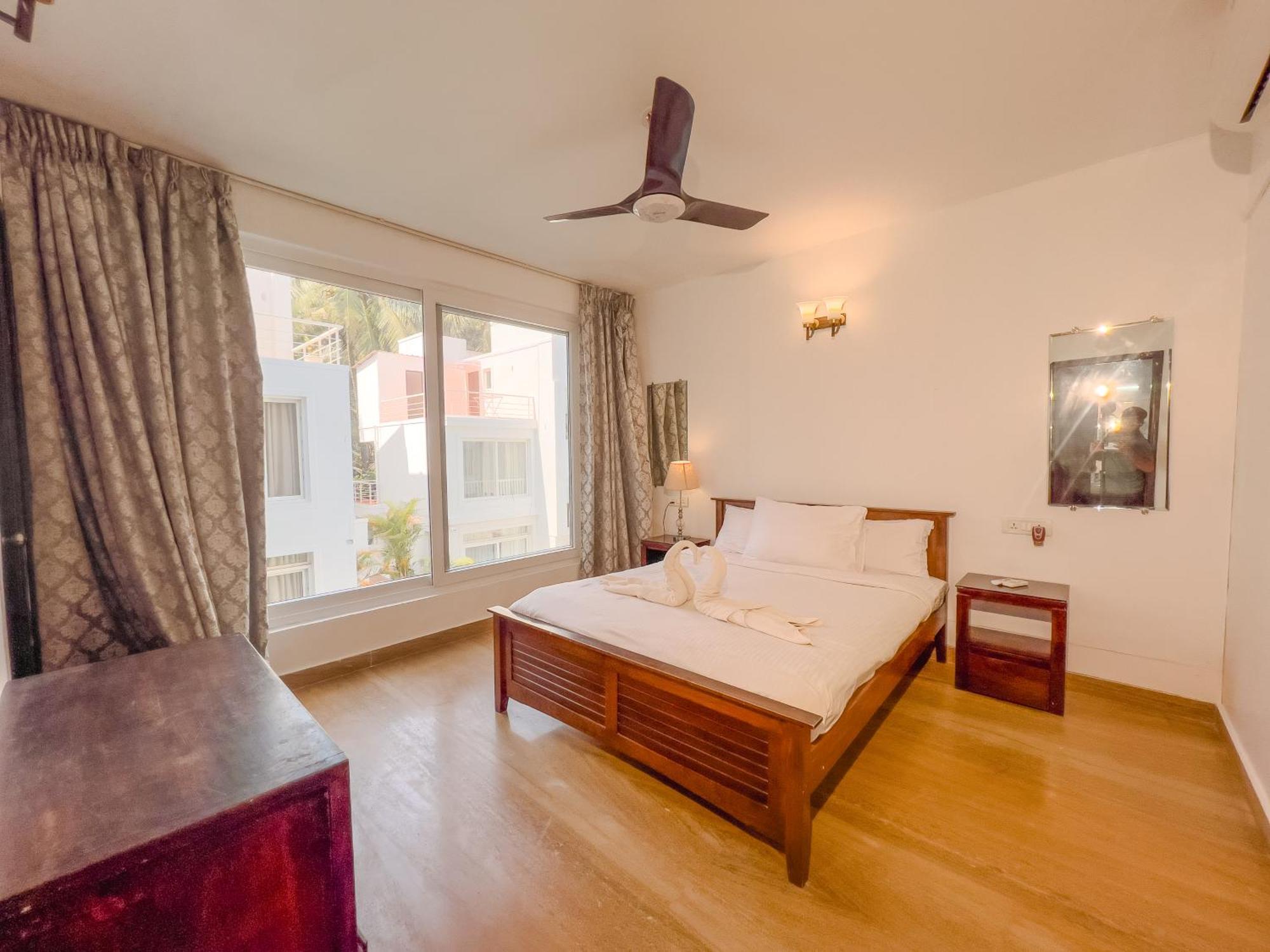 Villa M - Jia 3- 3Bhk In Candolim, Pool Facing, Near Beach, Breakfast Included Buitenkant foto