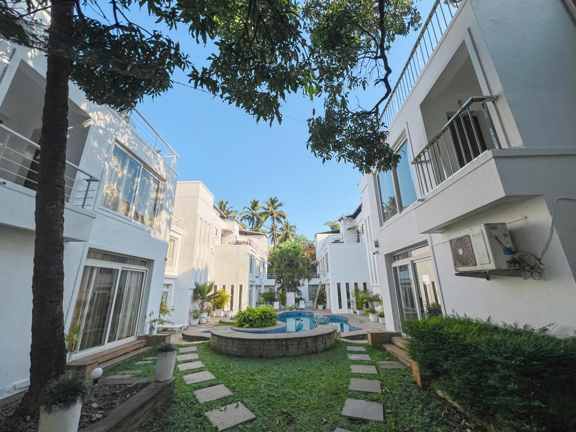 Villa M - Jia 3- 3Bhk In Candolim, Pool Facing, Near Beach, Breakfast Included Buitenkant foto